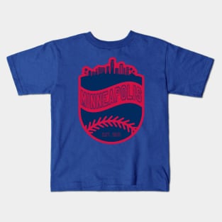 Minneapolis Baseball 01 Kids T-Shirt